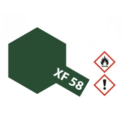 XF-58 Olijfgroen mat 23ml Glas