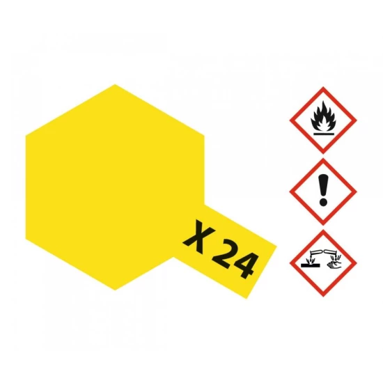 81524 X-24 Helder Geel Glanzend 10ml Acryl