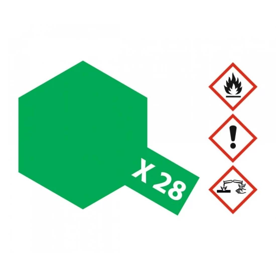 81528 X-28 Parkgroen Glanzend 10ml Acryl