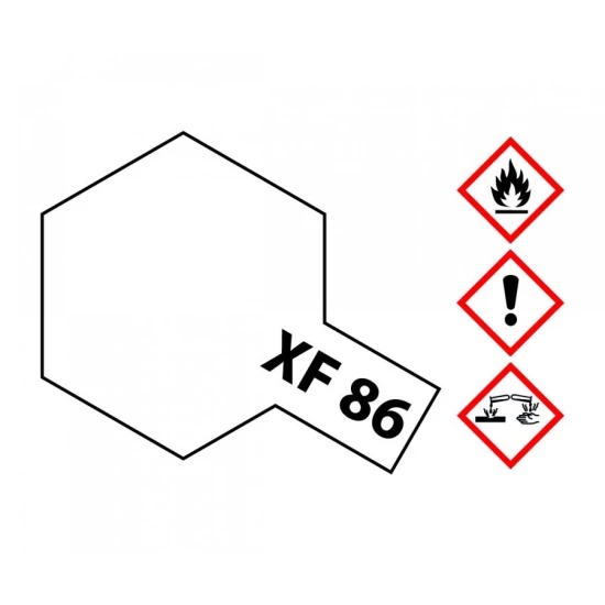 XF-86 Mat Transparante Lak 10 ml Acryl