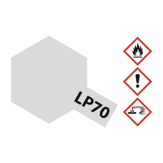 82170 LP-70 Aluminium glanzend 10ml