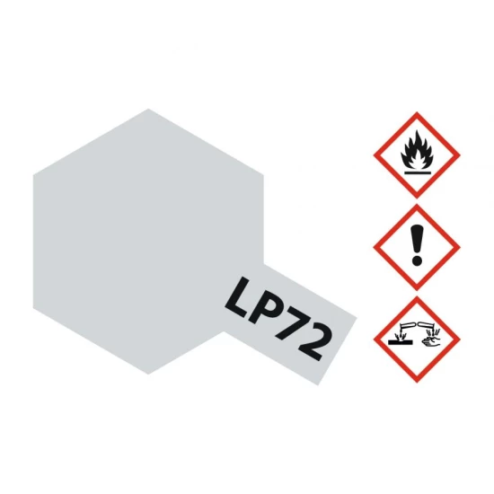 82172 LP-72 Mica Zilver glanzend (Glans) 10ml