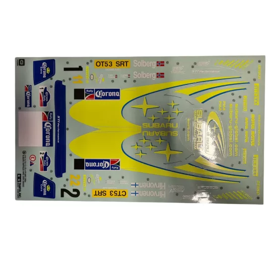 Tamiya Sticker Subaru Impreza WRC 2004