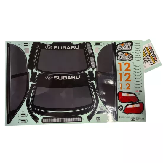 Tamiya Sticker Subaru Impreza WRC 2004