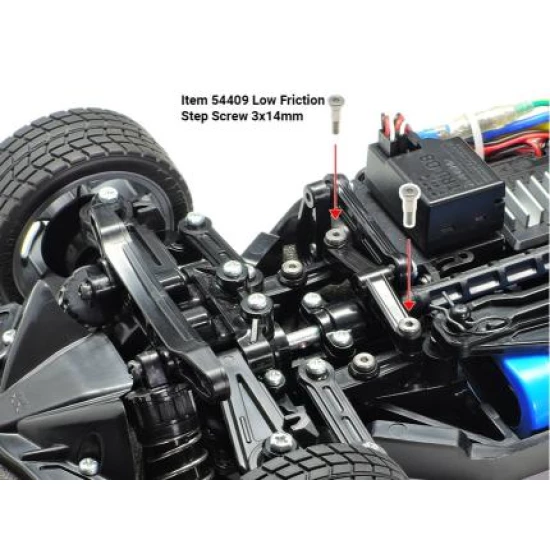 Rc TT02 3X18Mm Stapbout 2 stuks