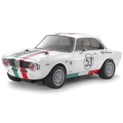 Tamiya 1/10 Alfa Rom. Giulia Spr. Club MB-01 met certificaat bouwdoos