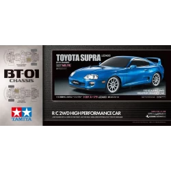 Tamiya 1/10 R/C Toyota Supra (JZA80) BT-01 Chassis bouwdoos