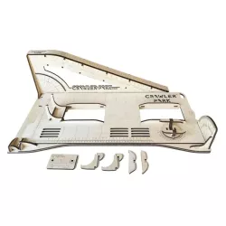 ToysWD Crawler Park: Set-up system table 1/10 rc crawler park