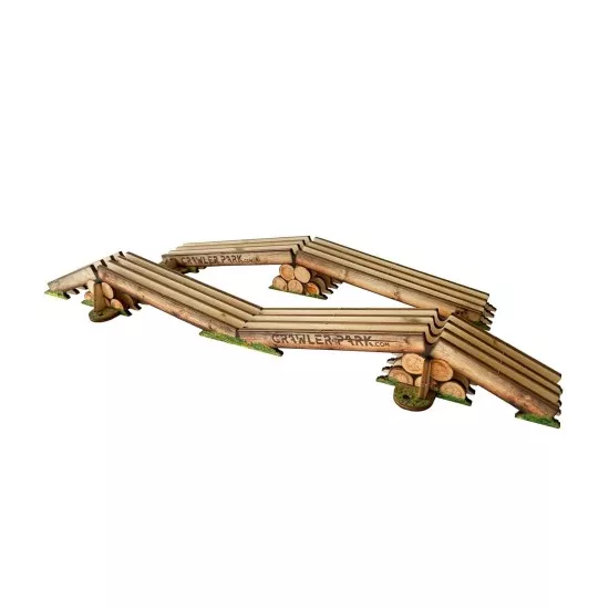 ToysWD Crawler Park: Axes Crossing Obstacle For 1/18 & 1/24 RC Crawler Park Circuit