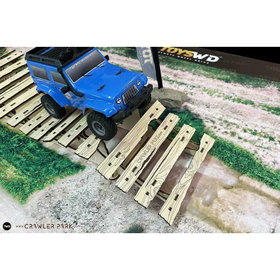 ToysWD Crawler Park: Tibetan Bridge rc crawler park obstacle 1/18 and 1/24
