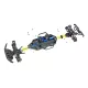 Ford F-150 raptor 4X4 schaal 1/10 brushles zwart