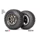 Ford F-150 raptor 4X4 schaal 1/10 brushles zwart
