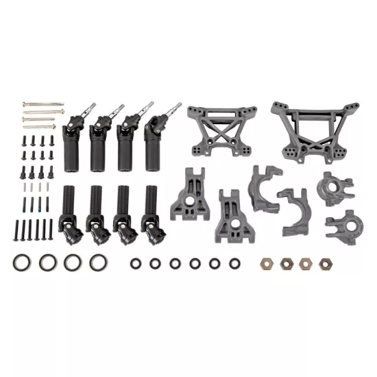 Ford F-150 raptor 4X4 schaal 1/10 brushles zwart