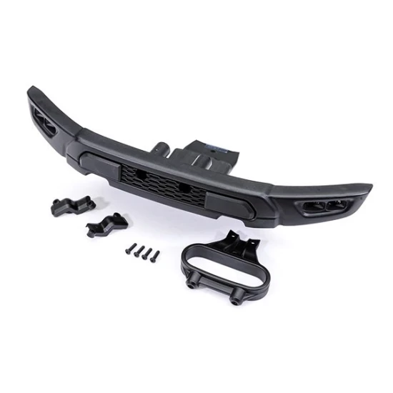 Bumper, front/ bumper mount, front/ light covers (left & right)/ 2.5x10mm BCS (4) (fits Ford Raptor R)