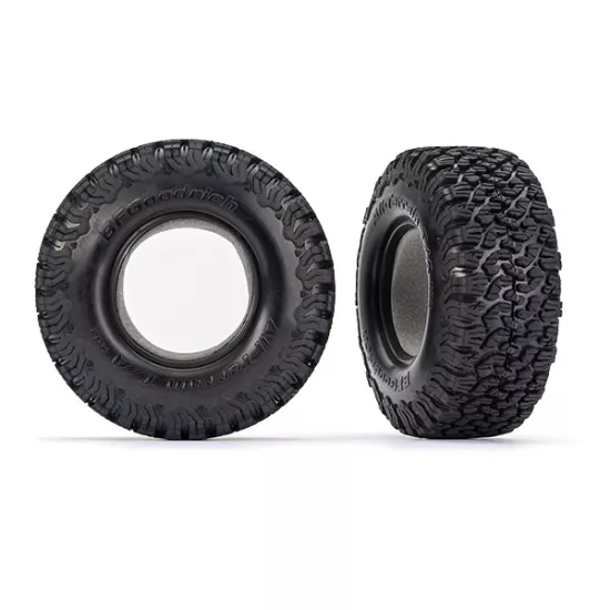 Tires, BFGoodrich All-Terrain T/A KO2 (dual profile 4.5x1.7- 2.2/3.0') (2)/ foam inserts (2)