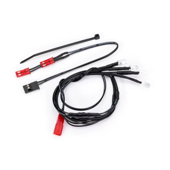 Pro Scale LED light set, Ford Raptor R (contains headlights harness) (fits #10111 series bodies)