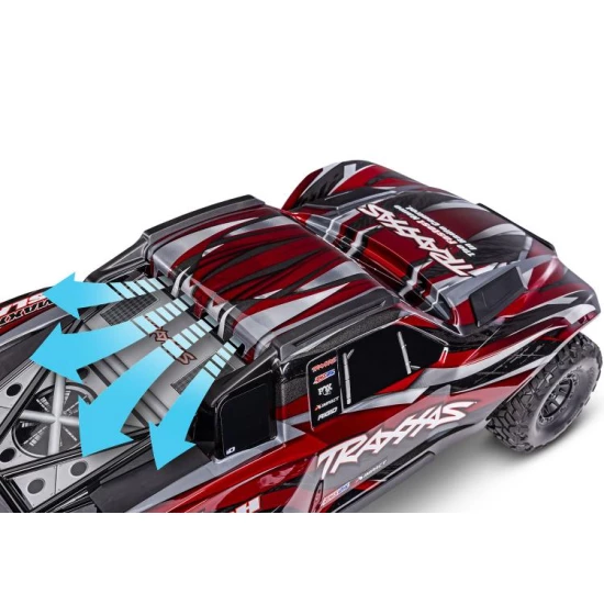 Traxxas Maxx Slash 6S Short Course Truck Blauw
