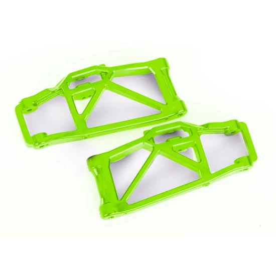 Suspension arms, lower, green (left and right, front or rear) (2)