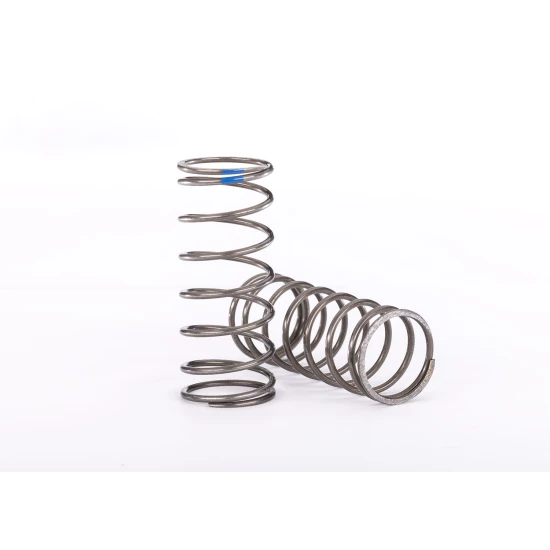 Springs, shock (natural finish) (GT-Maxx) (1.400 rate, blue stripe) (2)