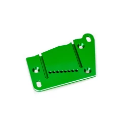 Motor mount cap, 6061-T6 aluminum (green-anodized)