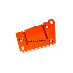 Motor mount cap, 6061-T6 aluminum (orange-anodized)