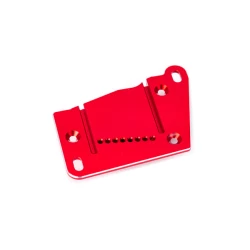 Motor mount cap, 6061-T6 aluminum (red-anodized)