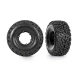 Tires & wheels, assembled, glued, left (1), right (1) (black wheels, Maxx Slash® belted tires, foam inserts) (outer) (TSM® rated) (requires #10274 & 10276, sold separately)