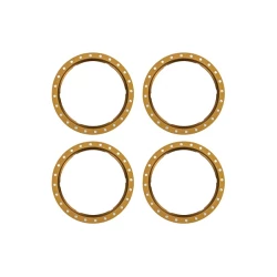 Beadlock rings, bronze (machined aluminum) (4)