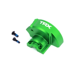 Cover, gear (green-anodized 6061-T6 aluminum)