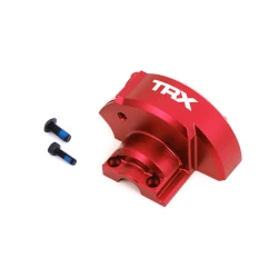Cover, gear (red-anodized 6061-T6 aluminum)