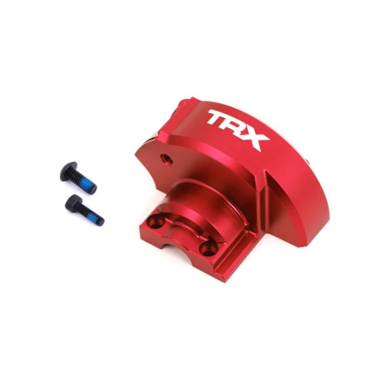 Cover, gear (red-anodized 6061-T6 aluminum)