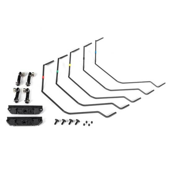 Sway bar kit, Maxx Slash (front and rear) (includes front and rear sway bars and linkage)