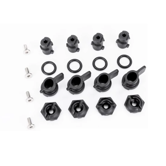 Nuts, hatch mounting (hatch nuts (4), wing nuts (4))/ shafts (4)/ o-rings (4)/ 3x8mm CCS (stainless) (4)