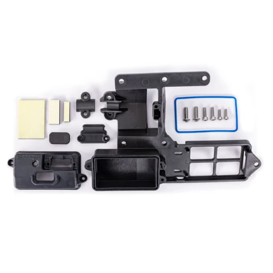 Electronics tray with RPM mount/ stuffing tube clamp/ 2.5x8mm CS (stainless) (2)/ 3x10mm CS (stainless) (2)/ 4x12mm BCS (stainless) (2)