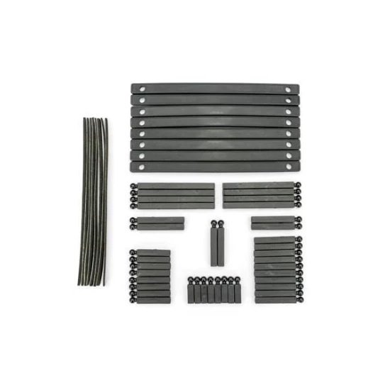 Support posts, boat trailer (17mm (8), 30mm (8), 35mm (2), 37mm (8), 38mm (2), 40mm (2), 43mm (2), 65mm (4), 70mm (4))/ bunk boards (8)