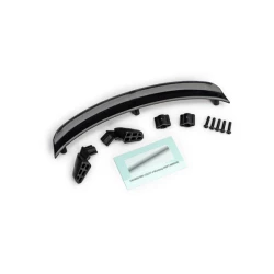 Mirrors, side, black (left & right)/ mirror retainers (2)/ spoiler, black/ 2.5x10 BCS (5) (fits #10511 body)