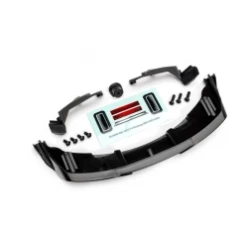 Diffuser, rear/ retainer/ body supports (left & right)/ 3x10mm BCS (3)/ 3x6mm BCS (4) (fits #10511 body)