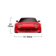 Traxxas 4-TEC Drift Nissan 240SX Red