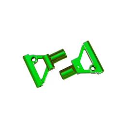 Suspenion arms, lower, front, 6061-T6 aluminum (green-anodized) (left & right)/ 2.5x5mm BCS (with threadlock) (2)