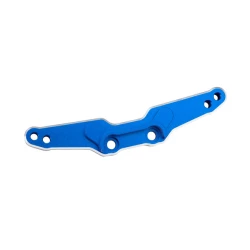 Shock tower, rear, 6061-T6 aluminum (blue-anodized)/ 3x15mm BCS (with threadlock) (2)