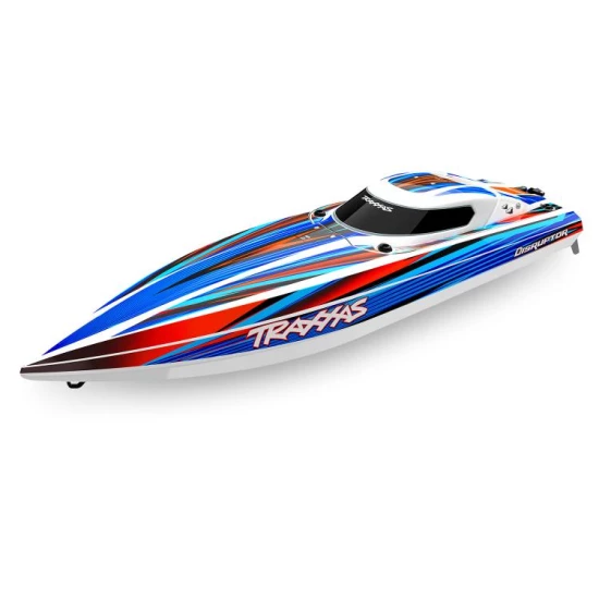 Traxxas Disruptor 4S 40+ MPH High-Performance Boat Blue
