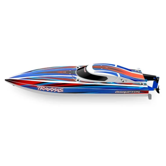 Traxxas Disruptor 4S 40+ MPH High-Performance Boat Blue
