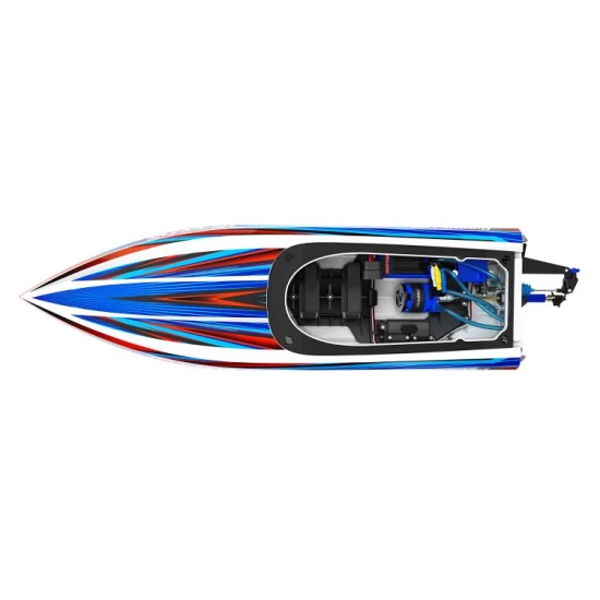 Traxxas Disruptor 4S 40+ MPH High-Performance Boat Blue