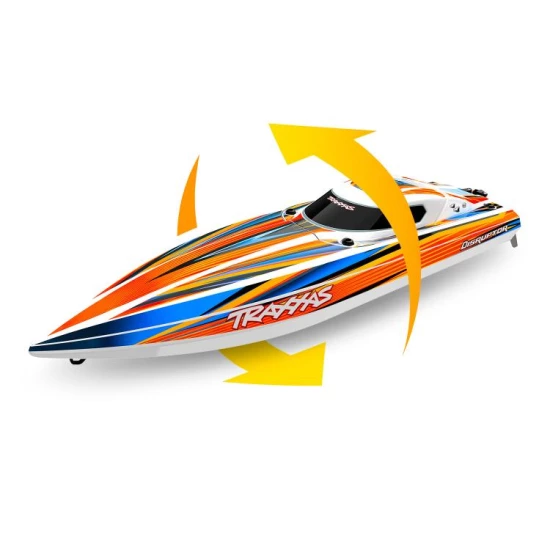 Traxxas Disruptor 4S 40+ MPH High-Performance Boat Blue