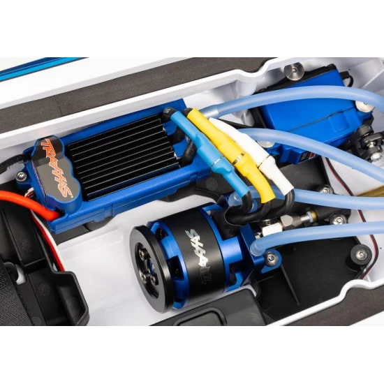 Traxxas Disruptor 4S 40+ MPH High-Performance Boat Blue
