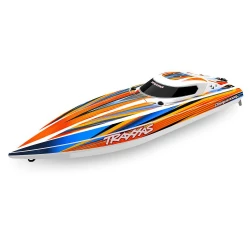 Traxxas Disruptor 4S 40+ MPH High-Performance Boat Orange