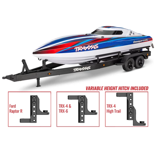 Traxxas 31 inch Tandem-Axle Boat Trailer for Disruptor