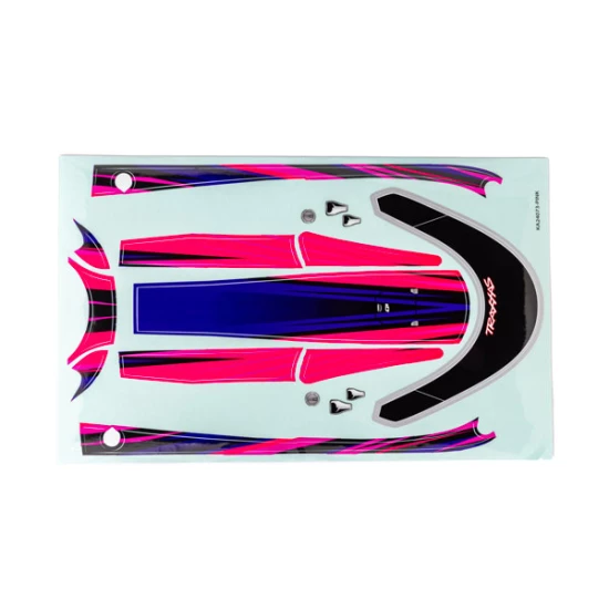 Stickerset, luik (roze) (waterdicht) (voor Disruptor)