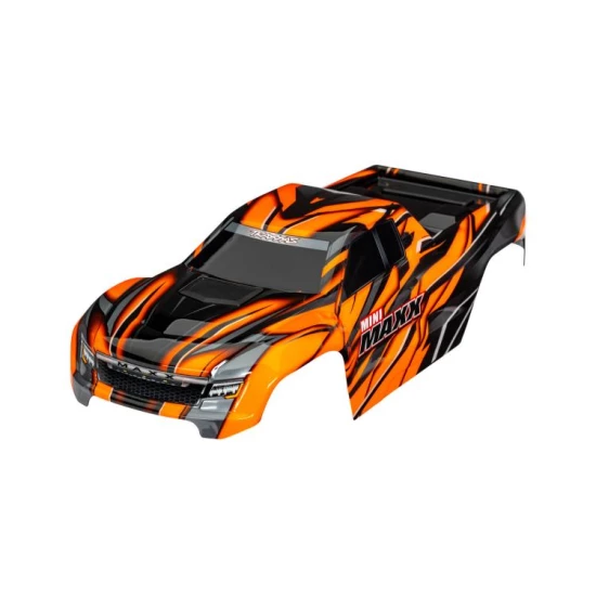 Body, Mini Maxx, orange (painted, decals applied)