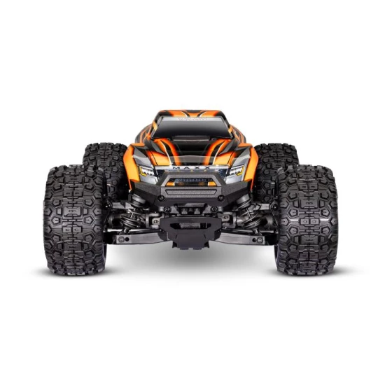 Traxxas Mini Maxx BL-2s Oranje incl. batterij en USB-oplader